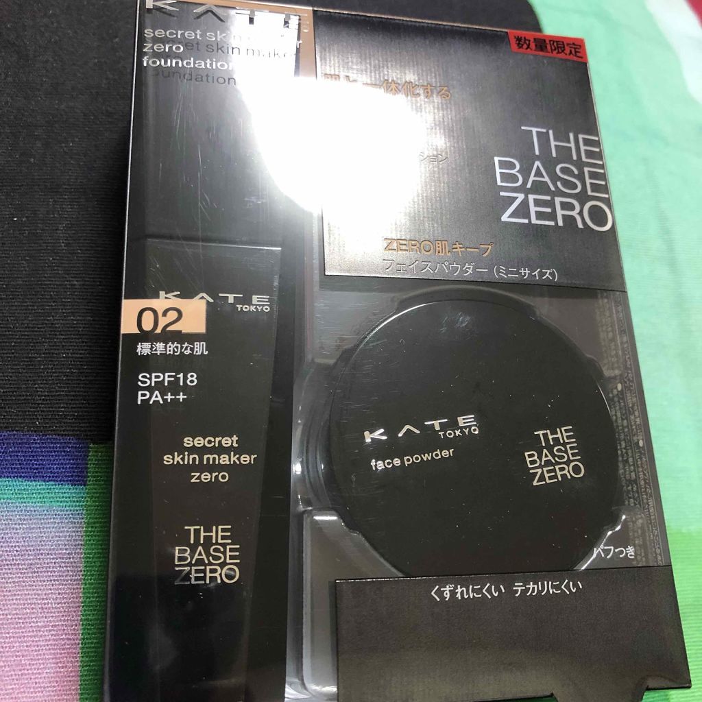 シークレットスキンメイカーゼロ(リキッド)/KATE/リキッドファンデーションを使ったクチコミ(1枚目)