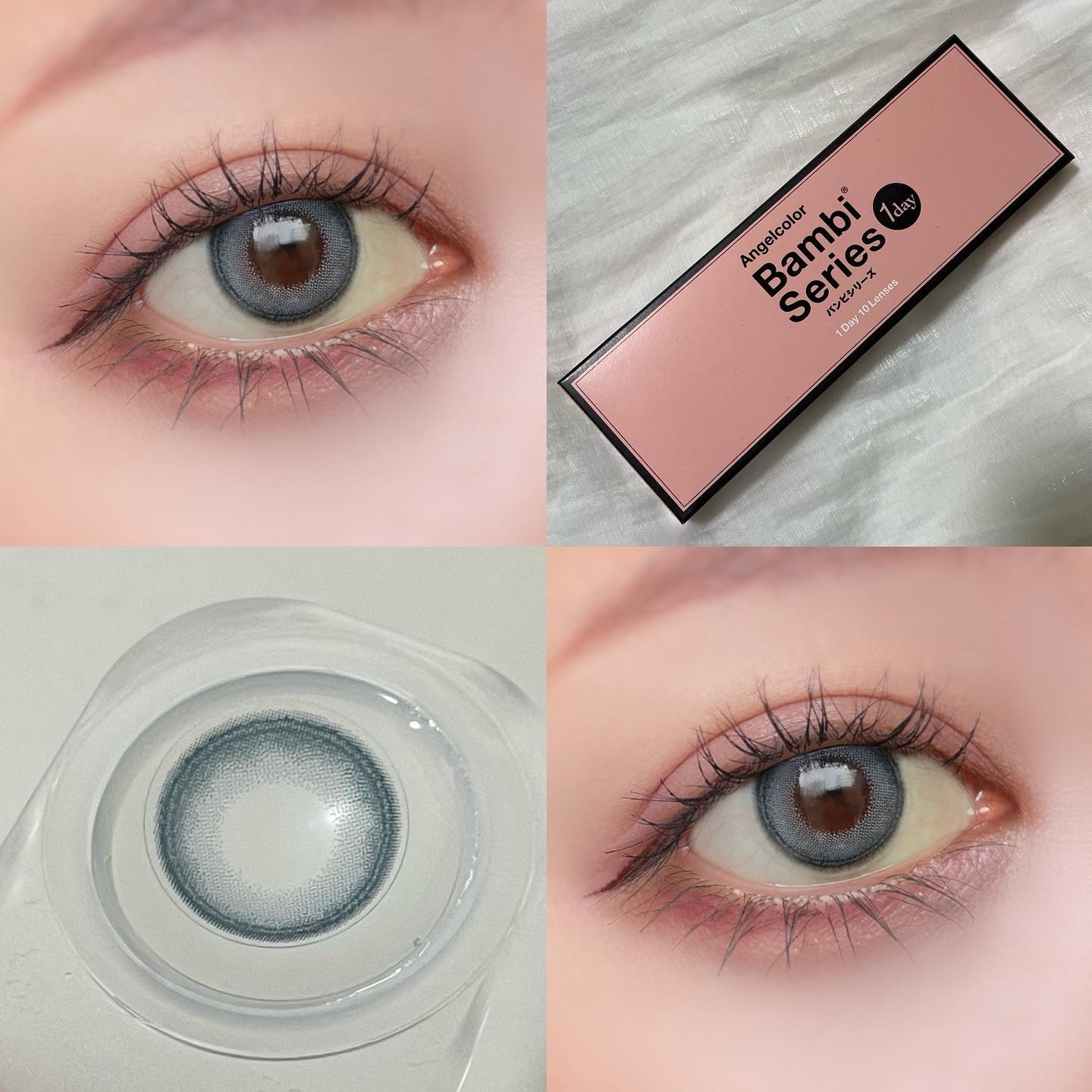 Angelcolor Bambi Series 1day /AngelColor/ワンデー（１DAY）カラコンを使ったクチコミ（2枚目）