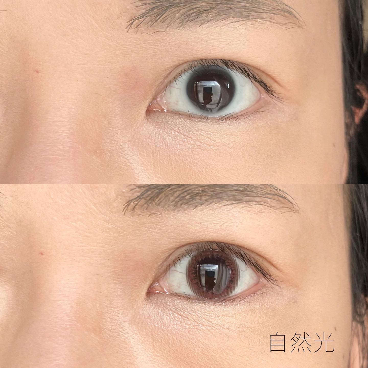 LuMia comfort 1day CIRCLE ワッフルピンク/LuMia/ワンデー（１DAY）カラコンを使ったクチコミ（1枚目）