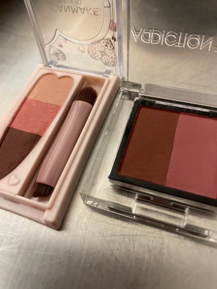 プレスド デュオ アイブロウ/ADDICTION/パウダーアイブロウを使ったクチコミ(2枚目)