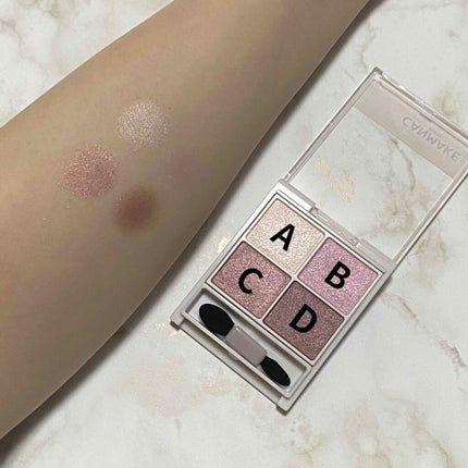 シルキースフレアイズ/キャンメイク/アイシャドウパレットを使ったクチコミ(3枚目)