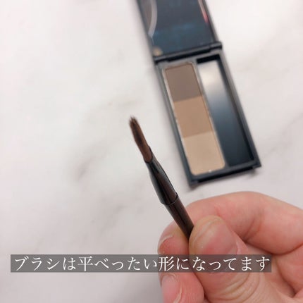 UR GLAM EYEBROW POWDER/U R GLAM/パウダーアイブロウを使ったクチコミ(4枚目)