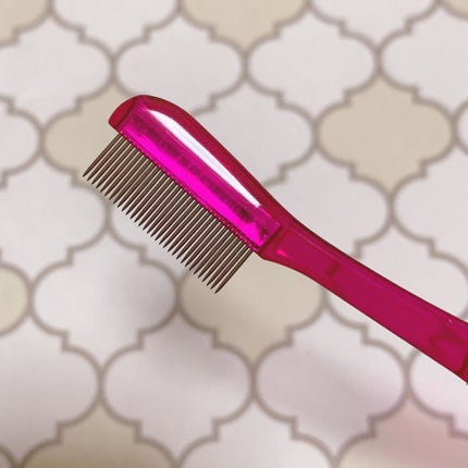 マスカラコーム メタルN(ナチュラル)/チャスティ/その他化粧小物を使ったクチコミ(2枚目)