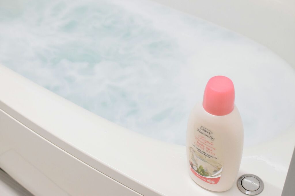 レイヴィー クリームバス ゴートミルク 1000ml/Leivy/保湿系入浴剤を使ったクチコミ(3枚目)