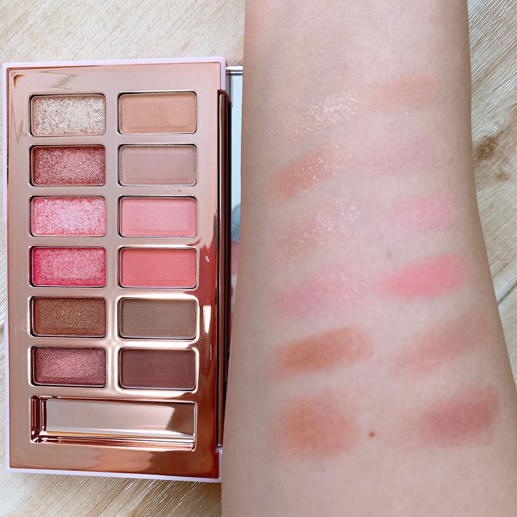 バレンタインボックス3ローズモーメント/VAVI MELLO/アイシャドウパレットを使ったクチコミ(4枚目)