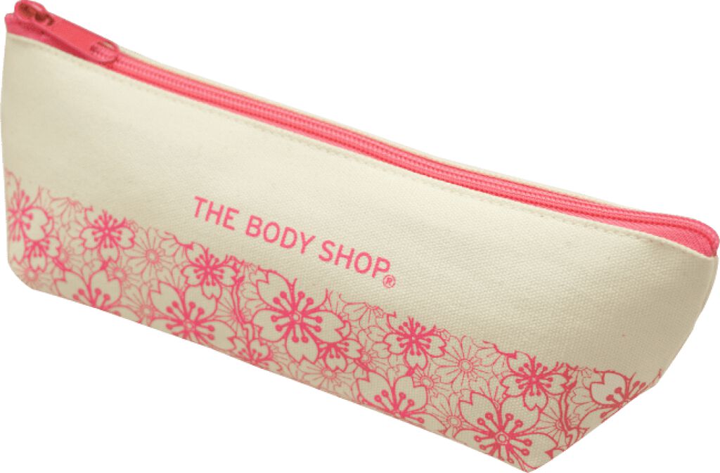 THE BODY SHOP サクラチャリティ ブラシケース