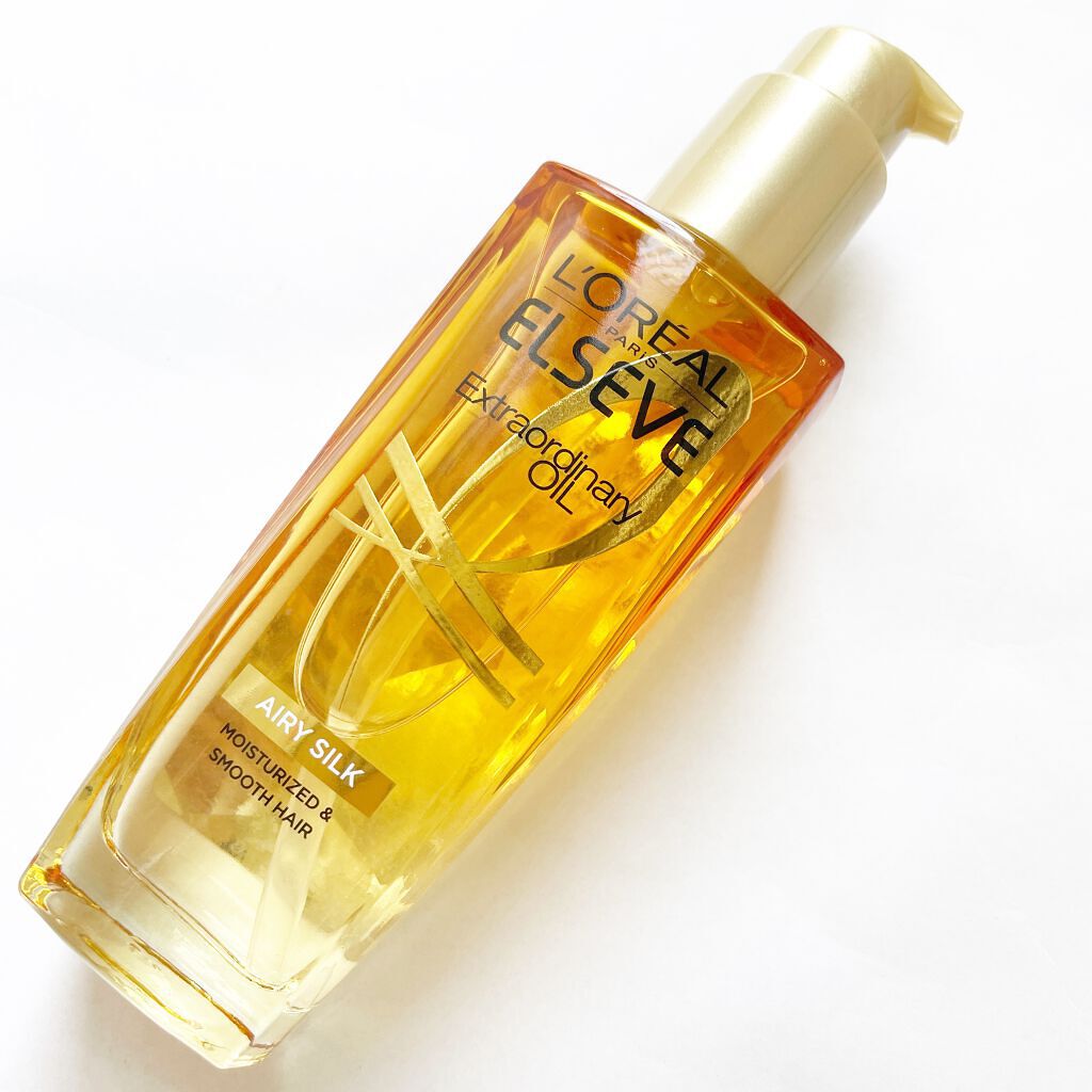 ロレアル パリ エクストラオーディナリー オイル エアリー シルク/ロレアル パリ/ヘアオイルを使ったクチコミ(3枚目)