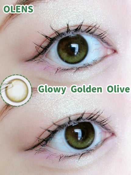 Glowy 1day/OLENS/ワンデー(1DAY)カラコンを使ったクチコミ(1枚目)