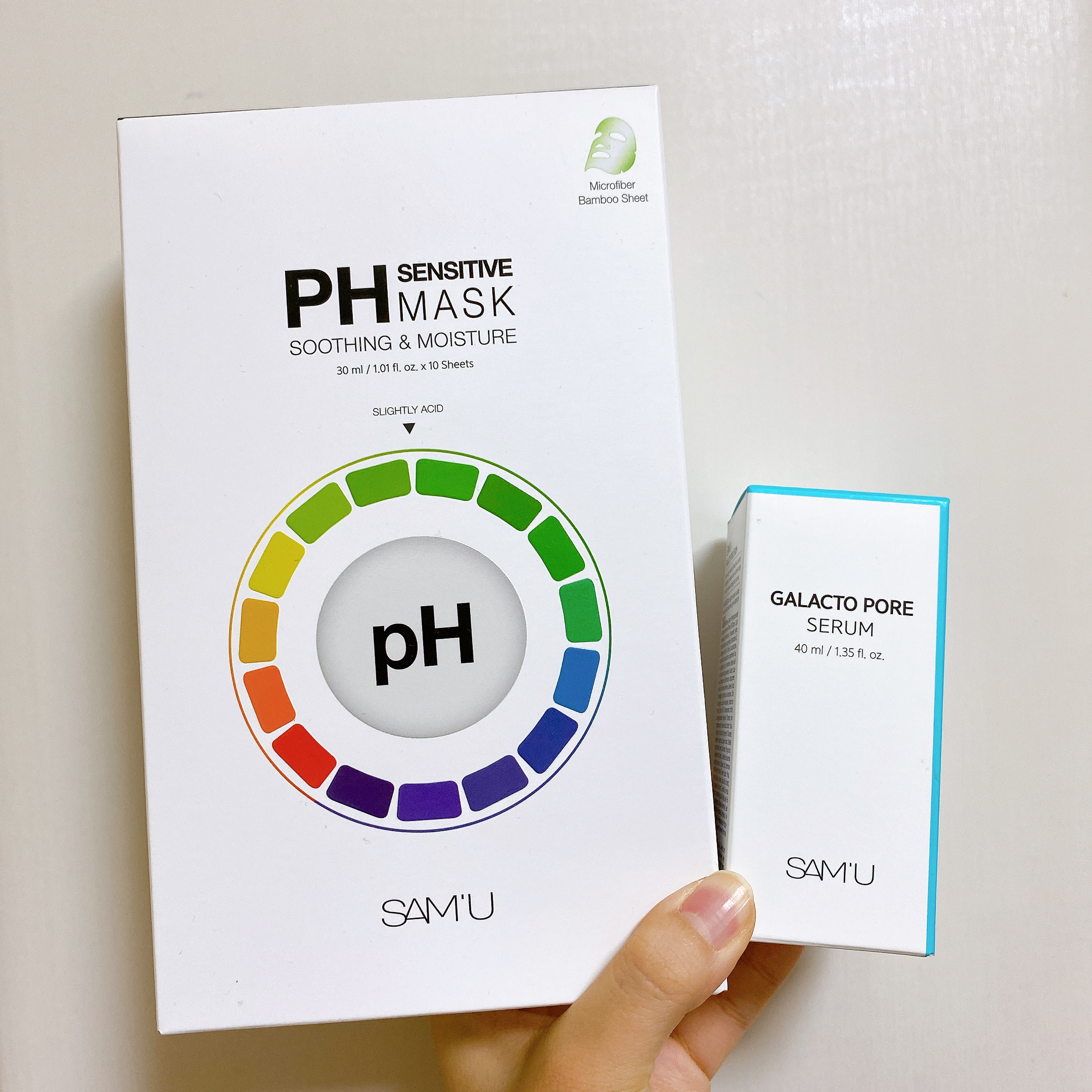 PHセンシティブマスクスージング＆モイスト/SAM'U/シートマスク・パックを使ったクチコミ（1枚目）