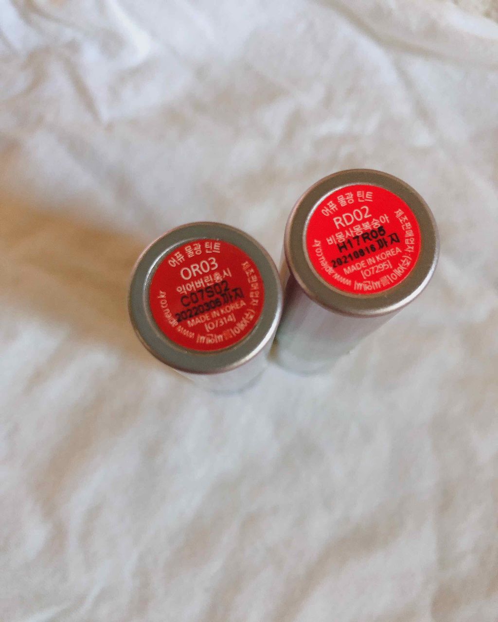 アピュー ウォーターライト ティント/A’pieu/リップティントを使ったクチコミ（2枚目）