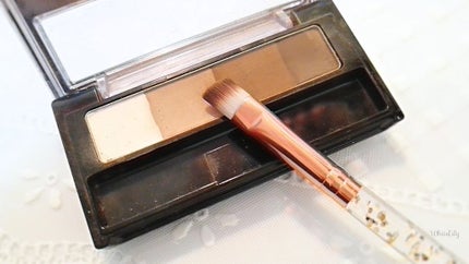 メイクスポンジ ひょうたん/3COINS/パフ・スポンジを使ったクチコミ(3枚目)