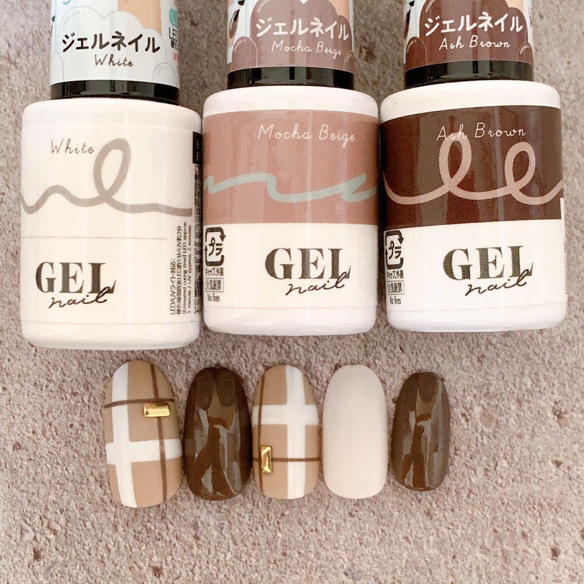 BRG ジェルネイル/DAISO/ジェルネイルを使ったクチコミ(2枚目)