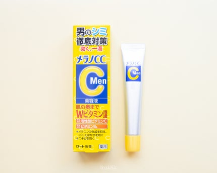 メラノCCMen薬用しみ集中対策美容液/メラノCC/美容液を使ったクチコミ(1枚目)