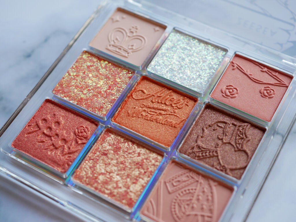 クォーツ 9色アイシャドウパレット(ドリームランドアイシャドウ)/ZEESEA/アイシャドウパレットを使ったクチコミ(3枚目)