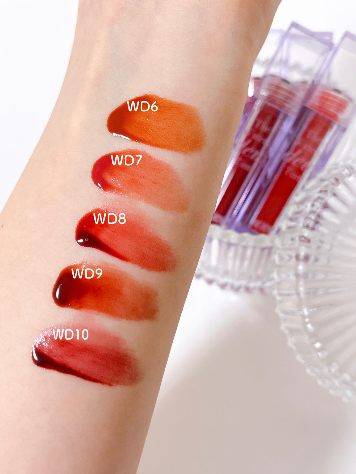 ザ ウォータリーデューティント/MERZY/リップティントを使ったクチコミ（3枚目）