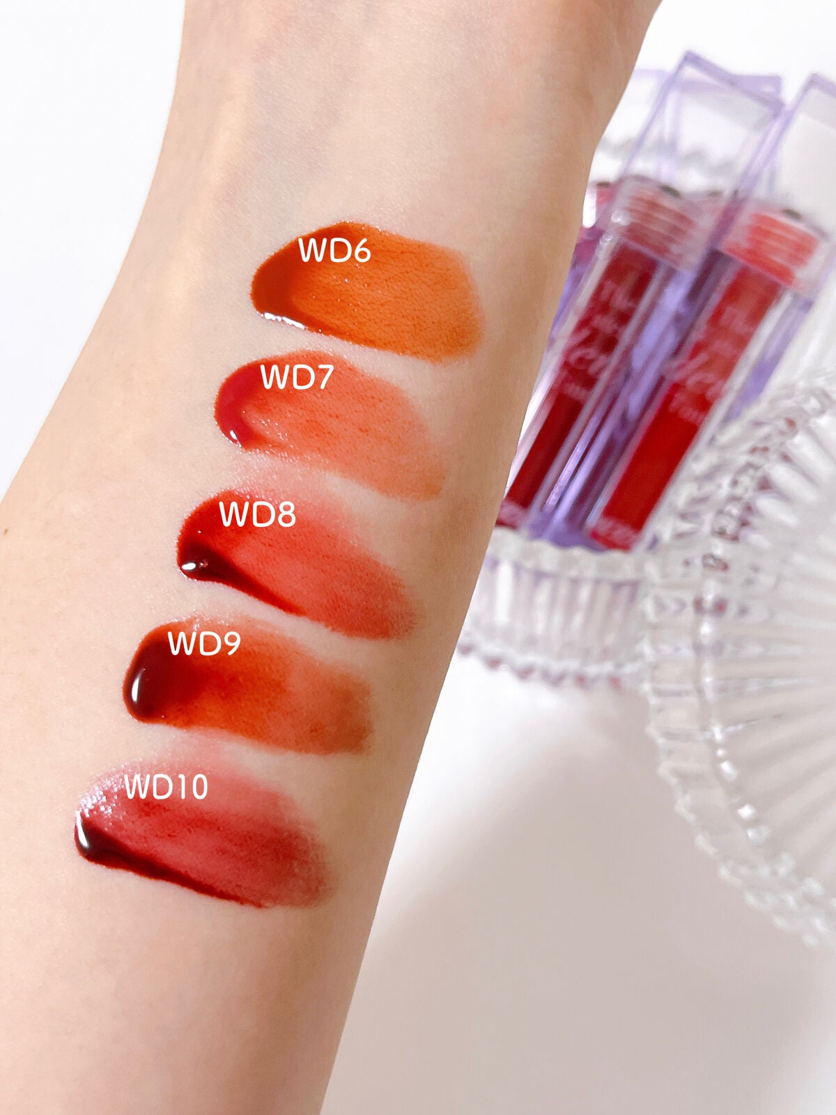 ザ ウォータリーデューティント/MERZY/リップティントを使ったクチコミ(3枚目)