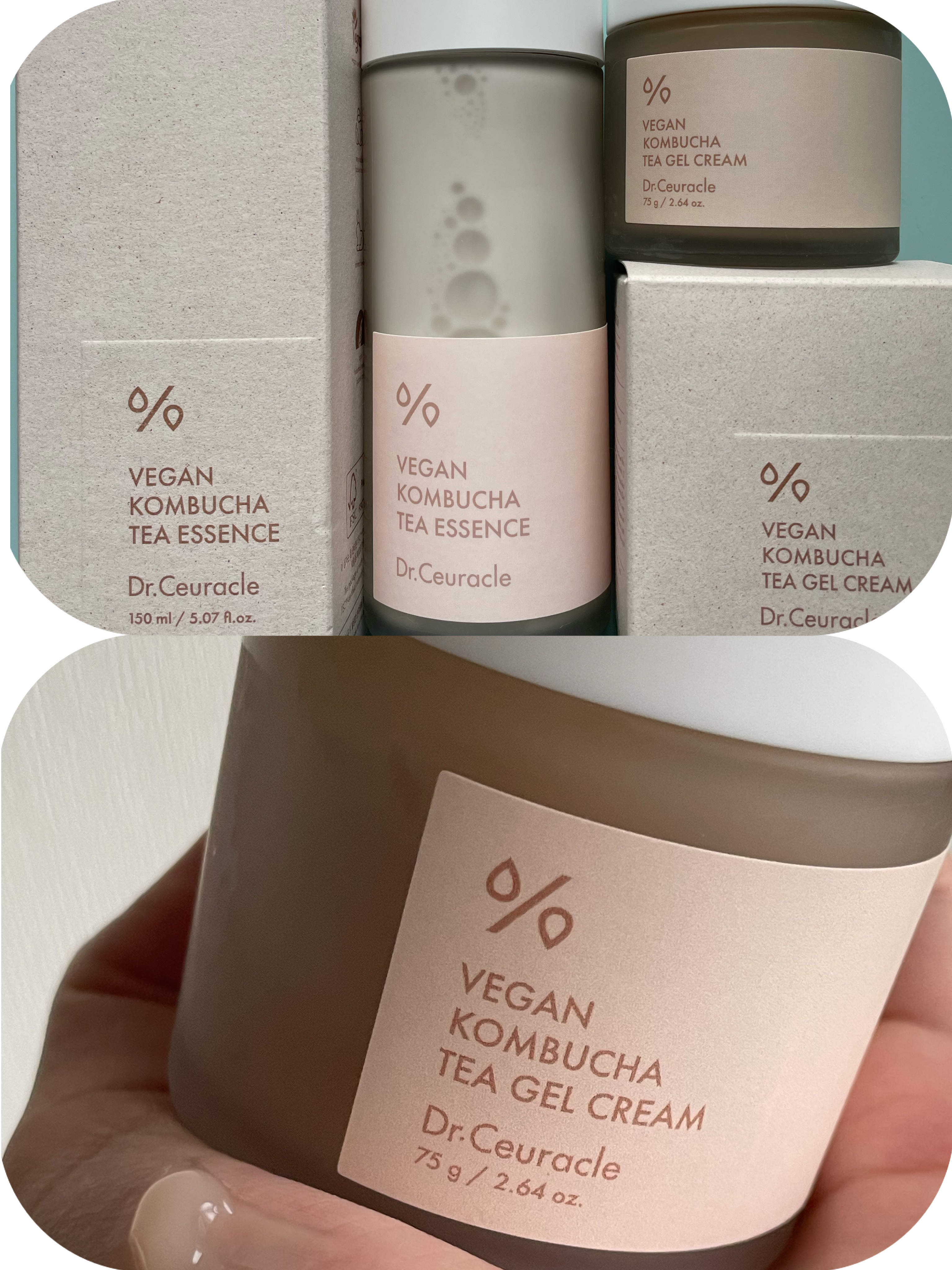 ビーガン コンブチャ ティー ジェル クリーム/Dr.Ceuracle/フェイスクリームを使ったクチコミ（1枚目）