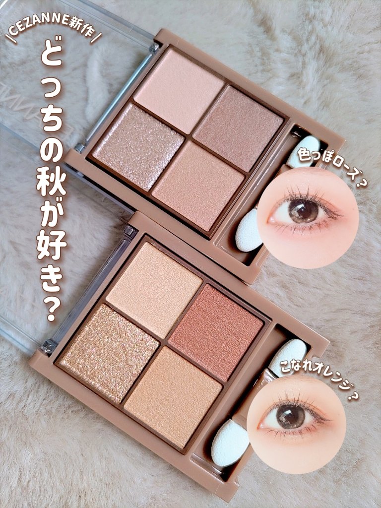 ビタートーンアイシャドウ/CEZANNE/パウダーアイシャドウを使ったクチコミ（1枚目）