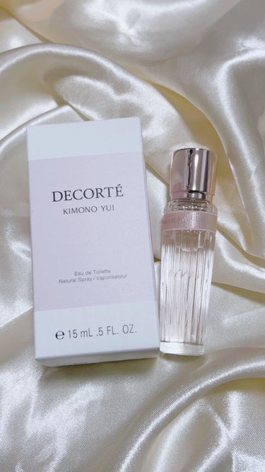 DECORTÉ キモノ　ユイ　オードトワレのクチコミ「DECORTÉ
キモノ ユイ オードトワレ　　15ml 　　　3,520円(税込)


《やさ.....」（1枚目）