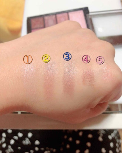 ショコラスウィート アイズ/リンメル ロンドン/アイシャドウパレットを使ったクチコミ(4枚目)