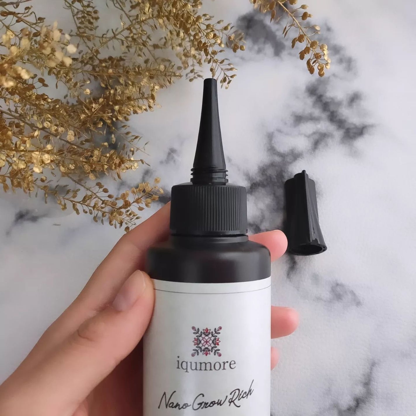 ナノグロウリッチ/iqumore/頭皮ローションを使ったクチコミ(3枚目)