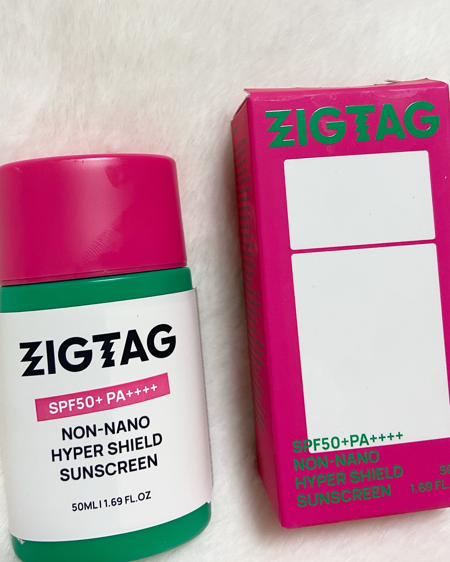 ノンナノハイパーシールドサンスクリーン/ZIGTAG/日焼け止めクリームを使ったクチコミ（2枚目）