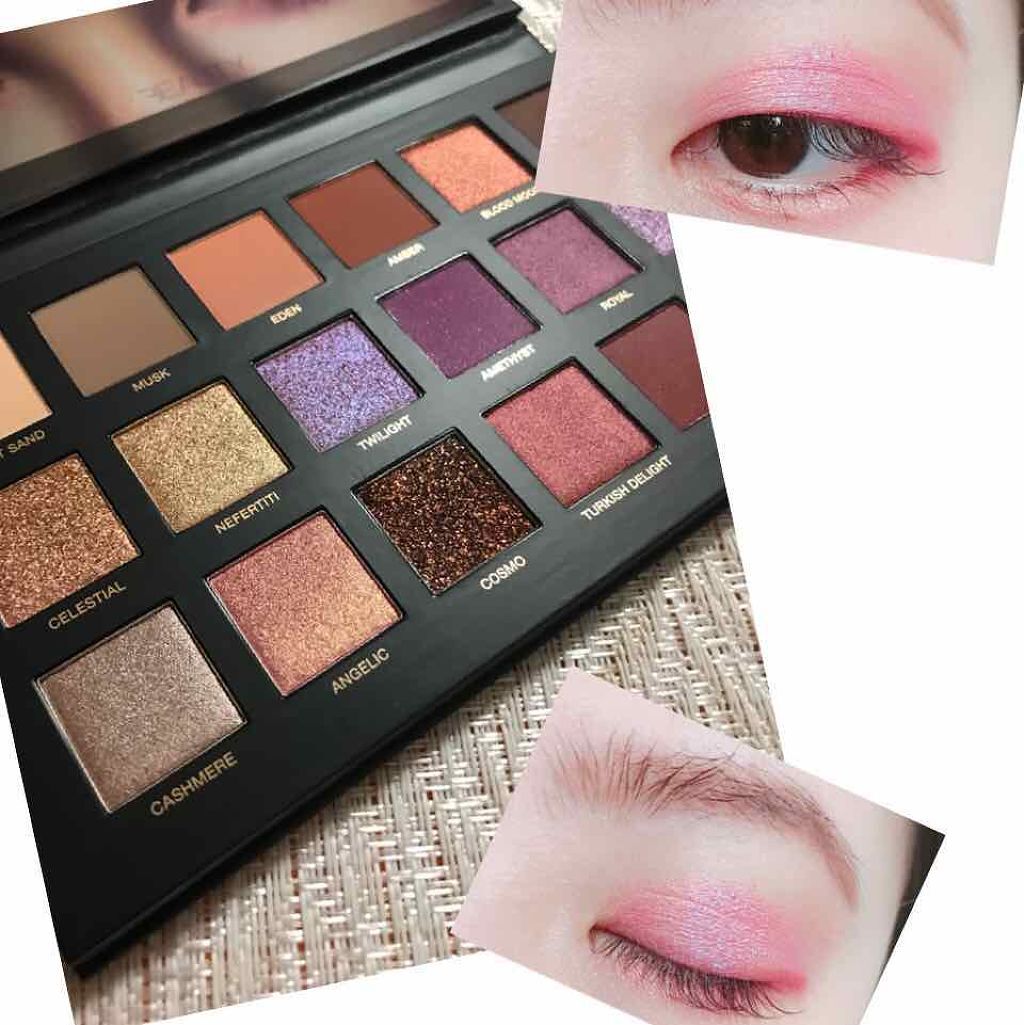 フーダビューティ デザート ダスク アイシャドウパレット/Huda Beauty/アイシャドウパレットを使ったクチコミ(1枚目)