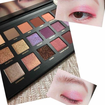 フーダビューティ デザート ダスク アイシャドウパレット/Huda Beauty/アイシャドウパレットを使ったクチコミ(1枚目)