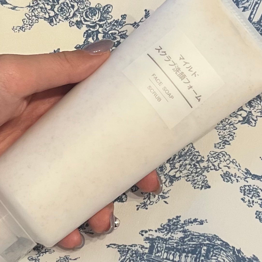 マイルドスクラブ洗顔フォーム/無印良品/スクラブ・ゴマージュを使ったクチコミ(2枚目)
