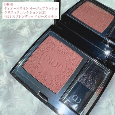 Dior ディオールスキン ルージュ ブラッシュのクチコミ「
‪‪❤︎‬ Dior
ディオールスキンルージュ ブラッシュ
（クリスマス コレクション 20.....」（2枚目）