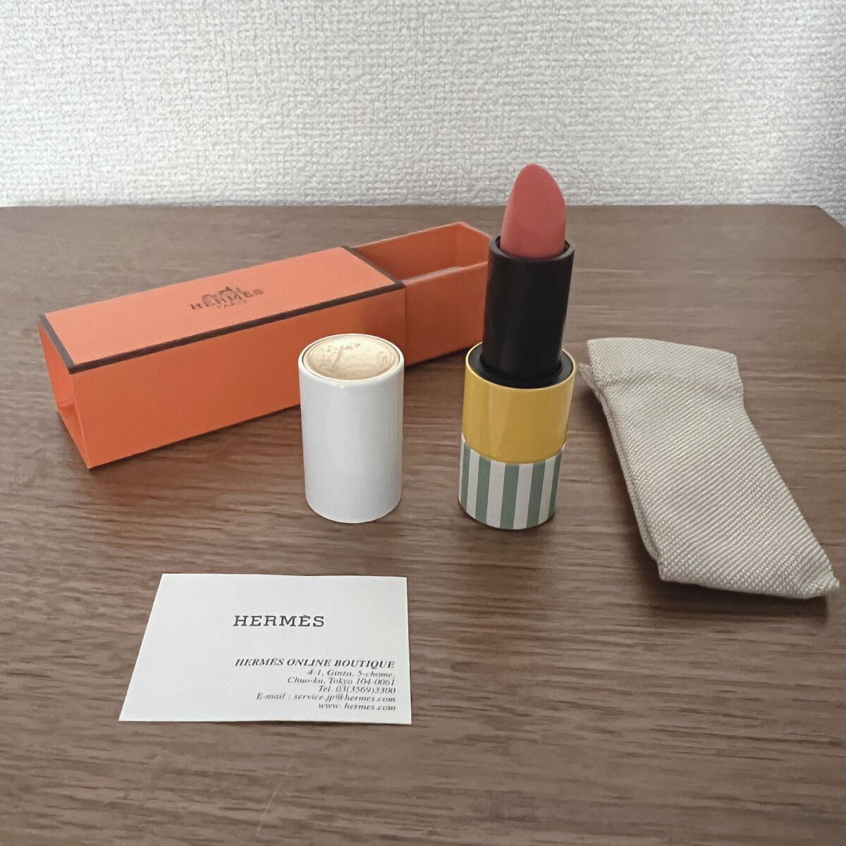 〈ルージュ・エルメス〉 ルージュ ア レーヴル サティネ/エルメス/口紅を使ったクチコミ(2枚目)