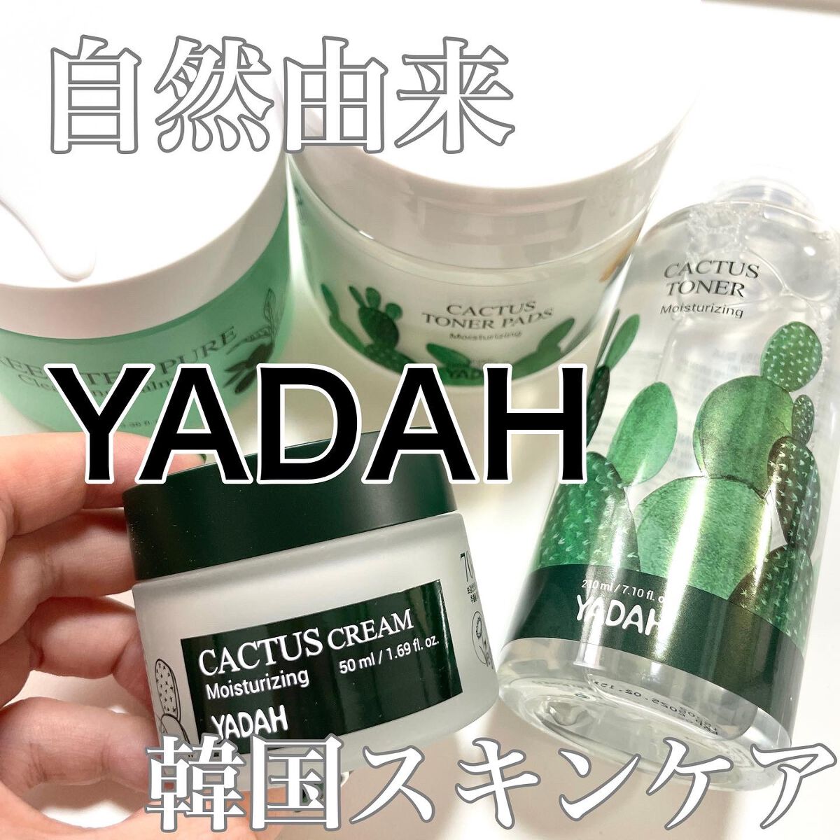 natsumi on LIPS 「.自然由来コスメブランド【YADAH】.▫️グリーンティーピュ..」(1枚目)
