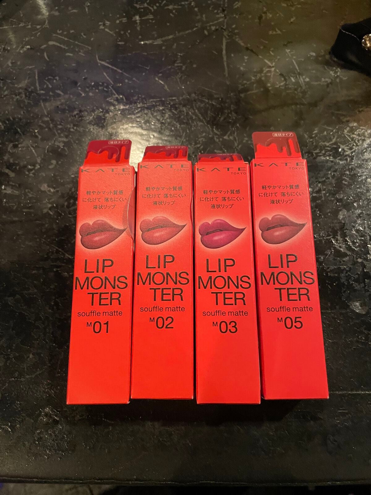 リップモンスター スフレマット/KATE/口紅を使ったクチコミ(1枚目)