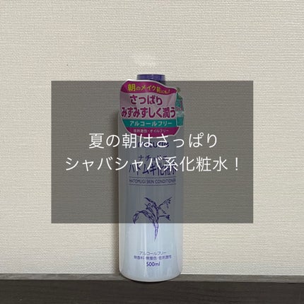ハトムギ化粧水(ナチュリエ スキンコンディショナー R )/ナチュリエ/化粧水を使ったクチコミ(1枚目)