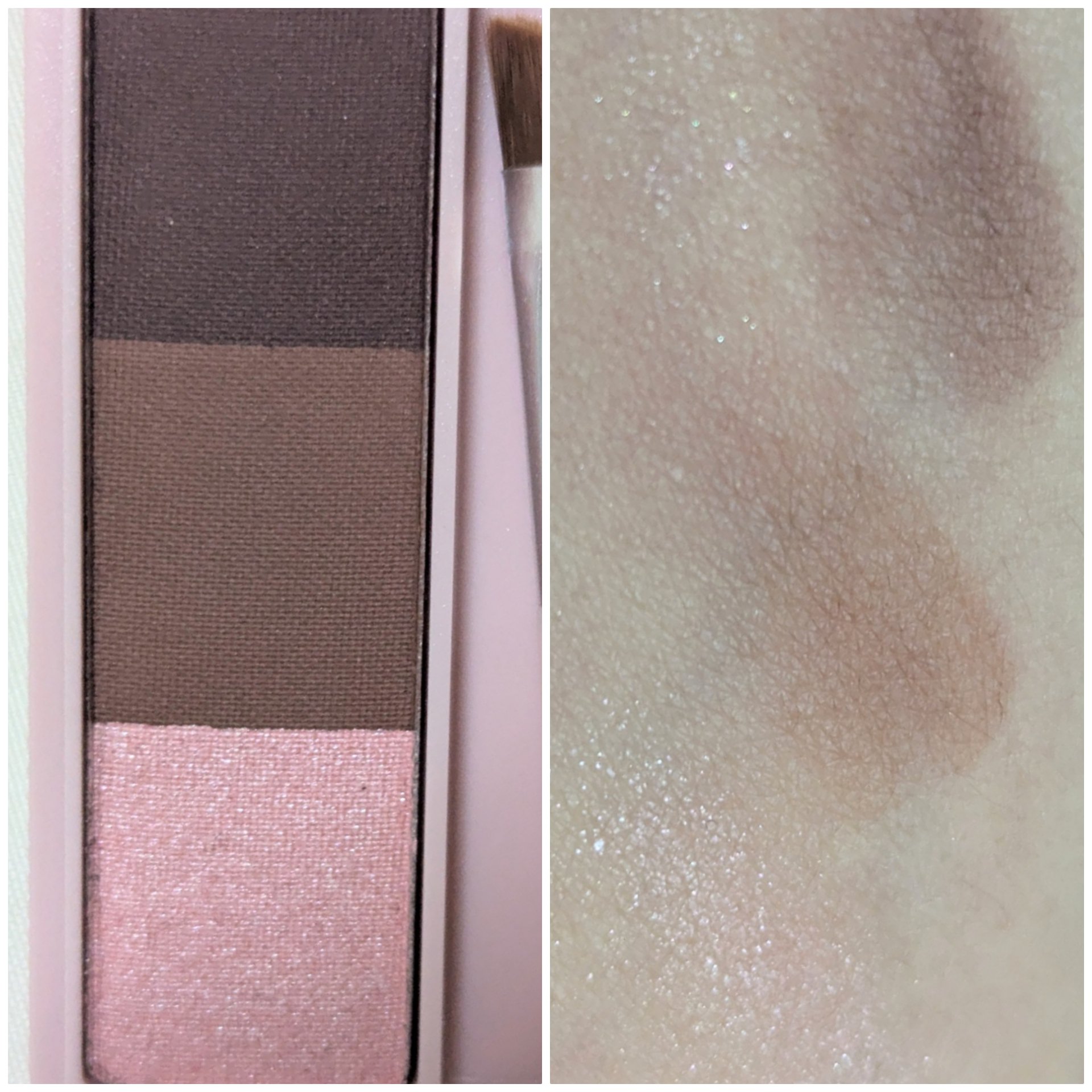 KM アイブロウパウダー/DAISO/パウダーアイブロウを使ったクチコミ（2枚目）