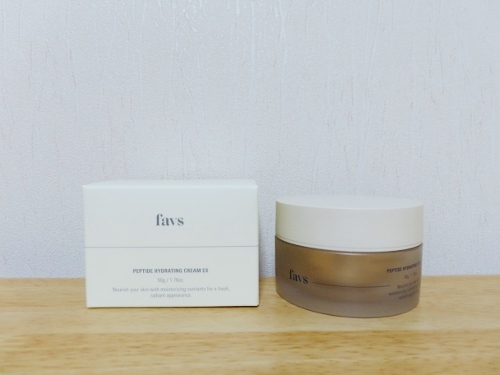 ペプチドハイドレーティングクリーム/favs/フェイスクリームを使ったクチコミ（1枚目）