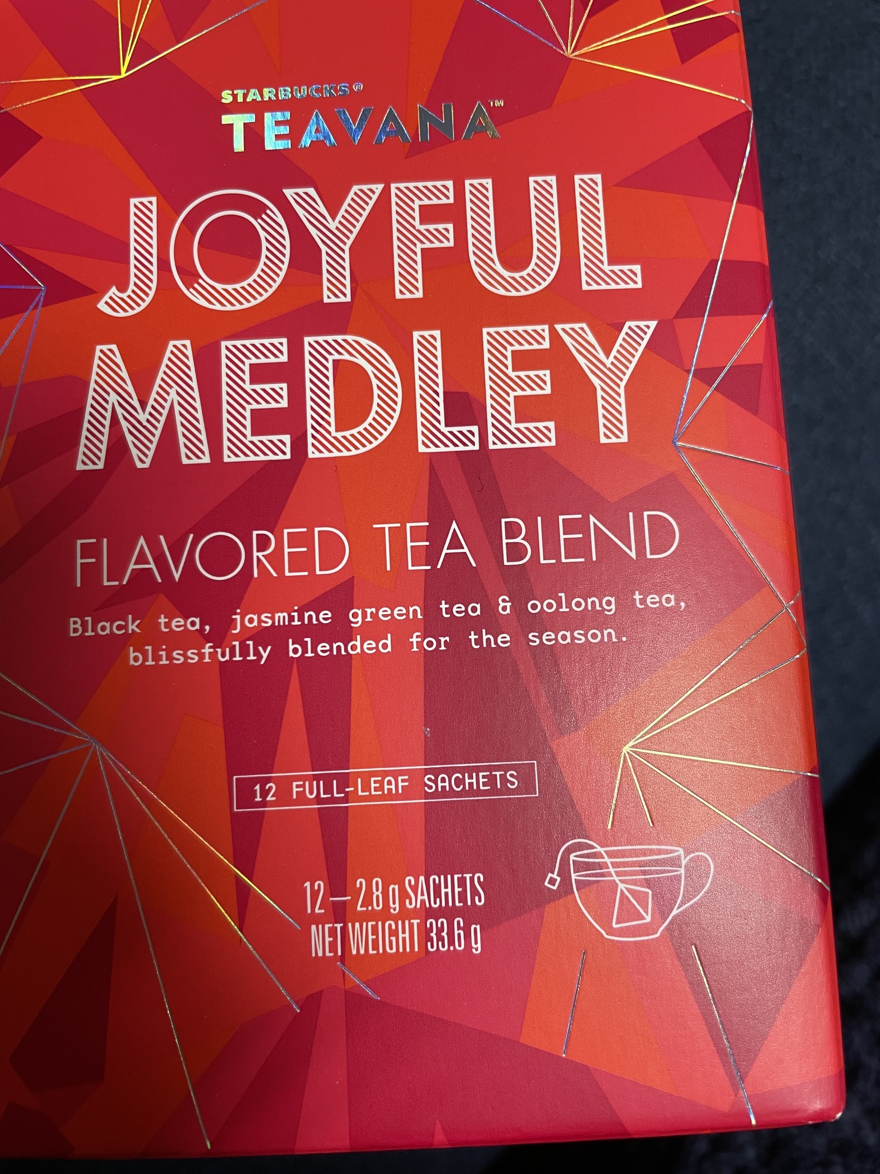 ティバーナ ジョイフルメドレー/スターバックス/ドリンクを使ったクチコミ（1枚目）