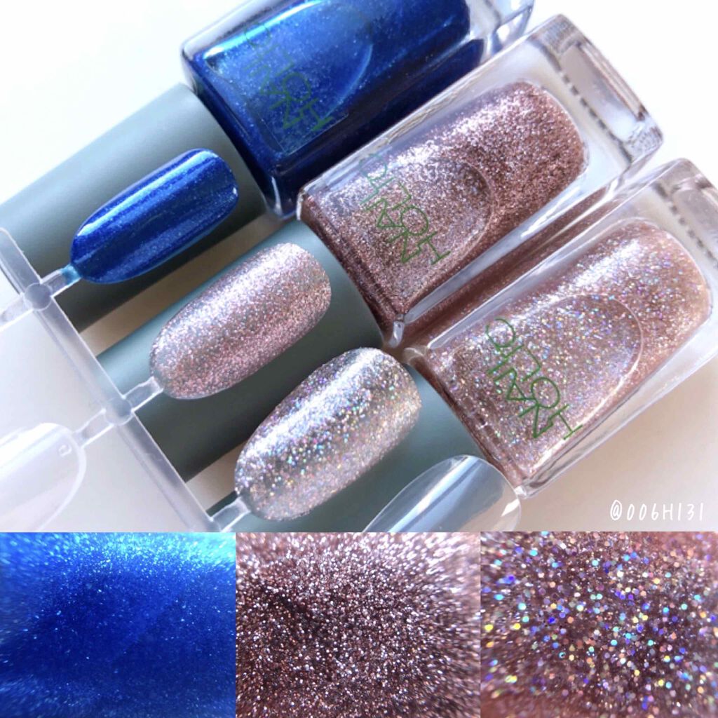 ネイルホリック リミテッドカラー Sparkle ornament BL970/ネイルホリック/マニキュアを使ったクチコミ（2枚目）