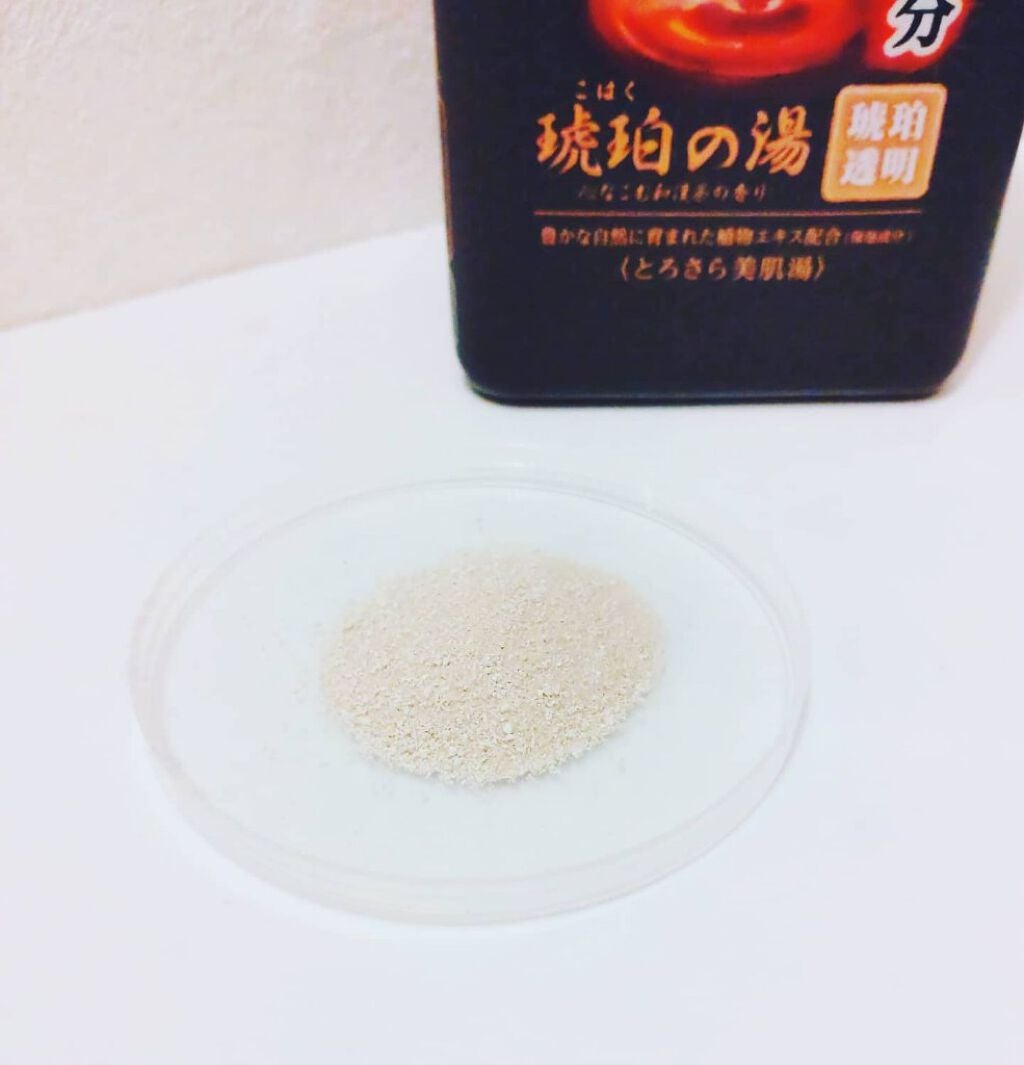 温素(ボトル入り) 琥珀の湯/温素/炭酸系入浴剤を使ったクチコミ(3枚目)