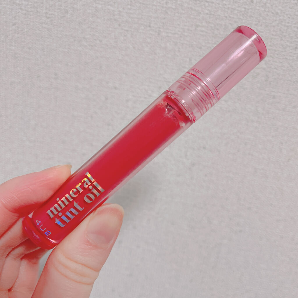 ミネラルティントオイル/4U2/リップティントを使ったクチコミ（1枚目）