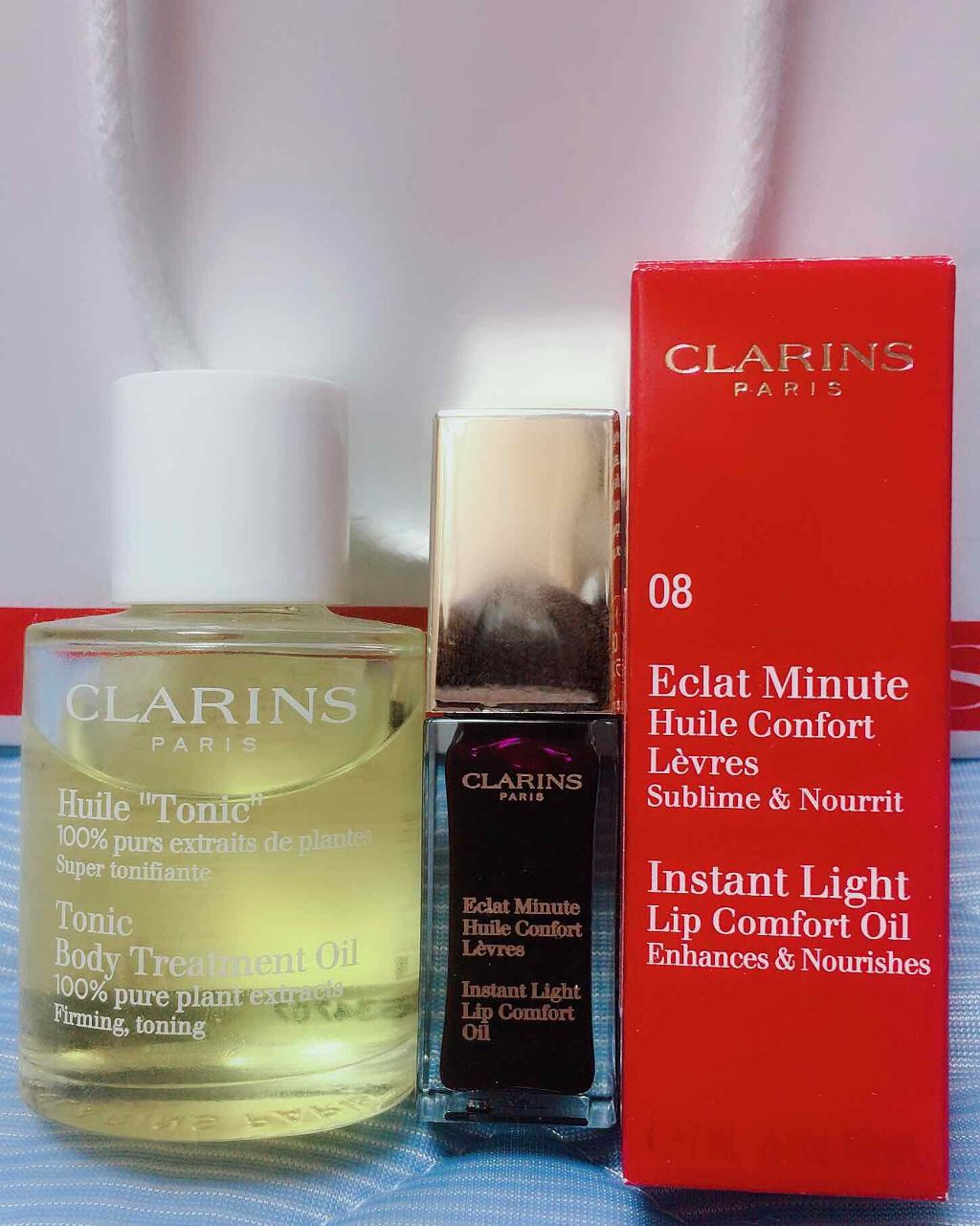 コンフォート リップオイル /CLARINS/リップグロスを使ったクチコミ（1枚目）