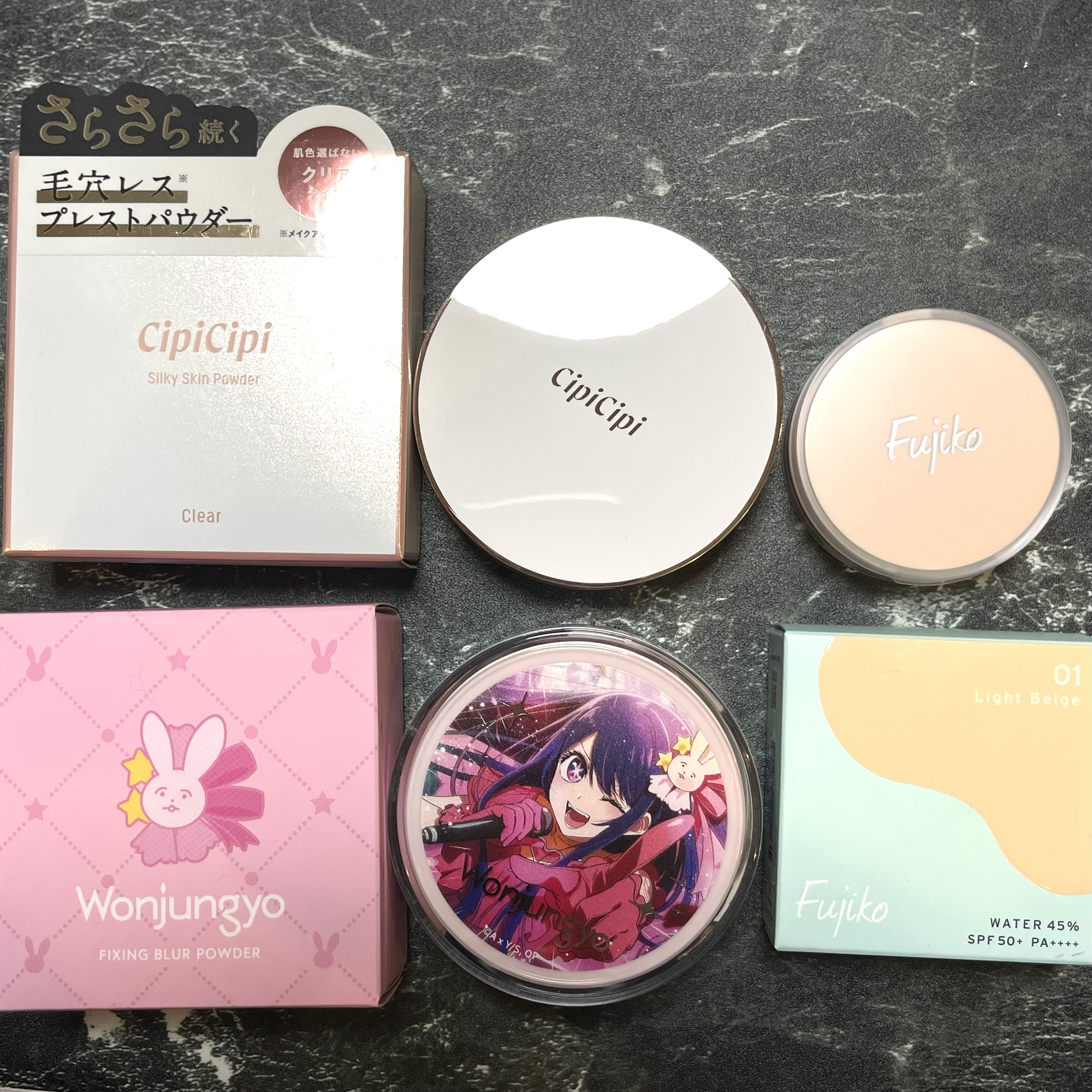 ウォンジョンヨ フィクシングブラーパウダー N/Wonjungyo/ルースパウダーを使ったクチコミ（1枚目）