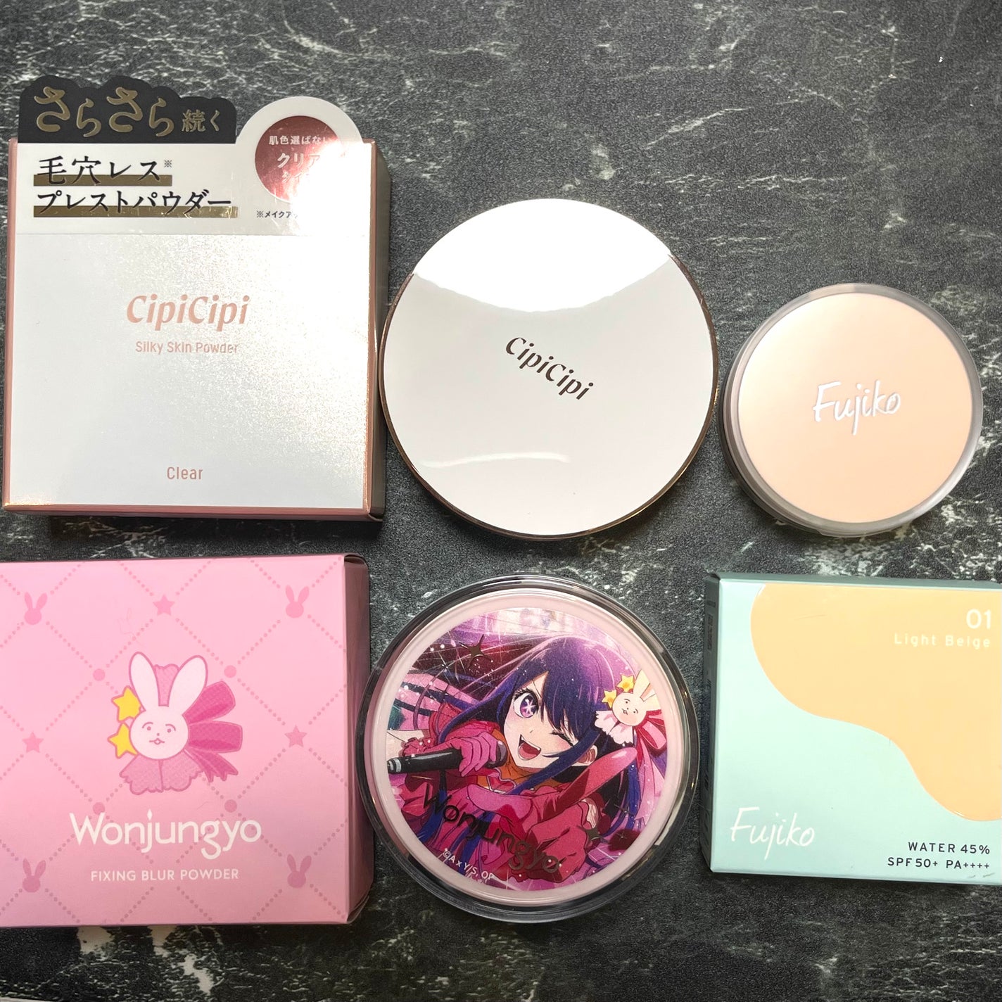 ウォンジョンヨ フィクシングブラーパウダー N/Wonjungyo/ルースパウダーを使ったクチコミ(1枚目)