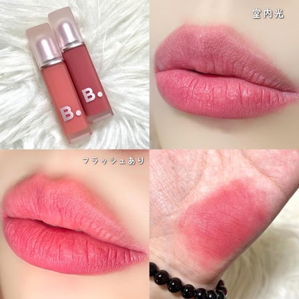 シアーベルベットベールティント /BANILA CO/リップティントを使ったクチコミ(5枚目)