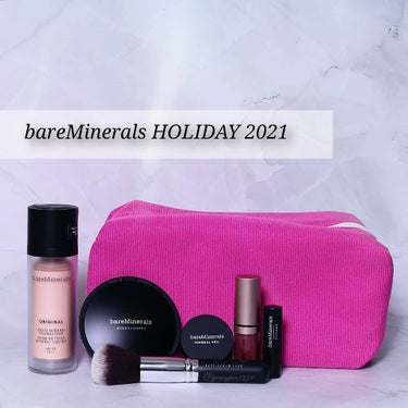 bareMinerals ファンデーション カスタマイズ キット 2021のクチコミ「【bareMinerals】

bareMinerals HOLIDAY 2021
第2弾 2.....」（1枚目）