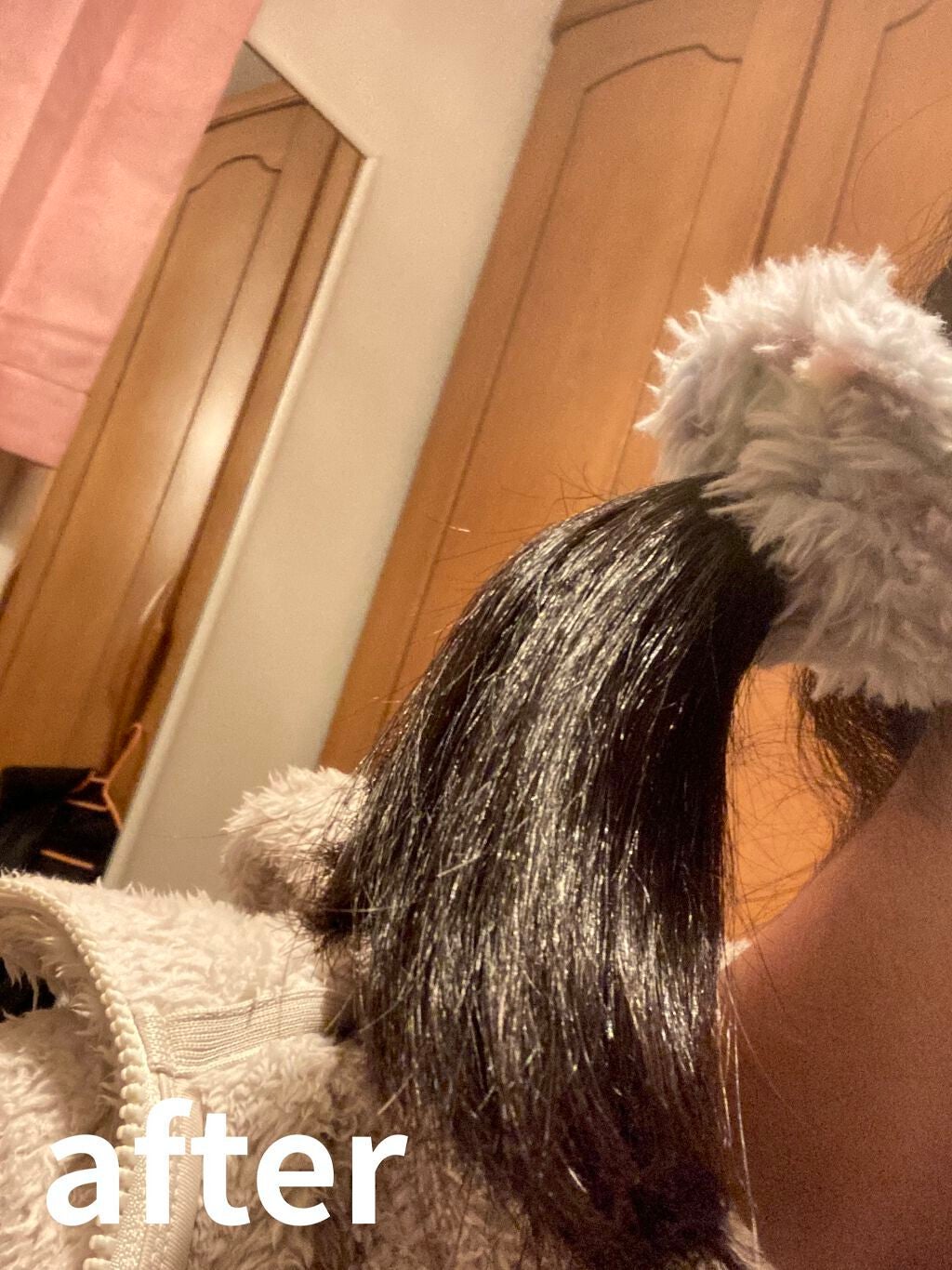 THE BEAUTY 髪のキメ美容プレミアムトリートメント<モイストリペアプレミアム>/エッセンシャル/洗い流すヘアトリートメントを使ったクチコミ(3枚目)