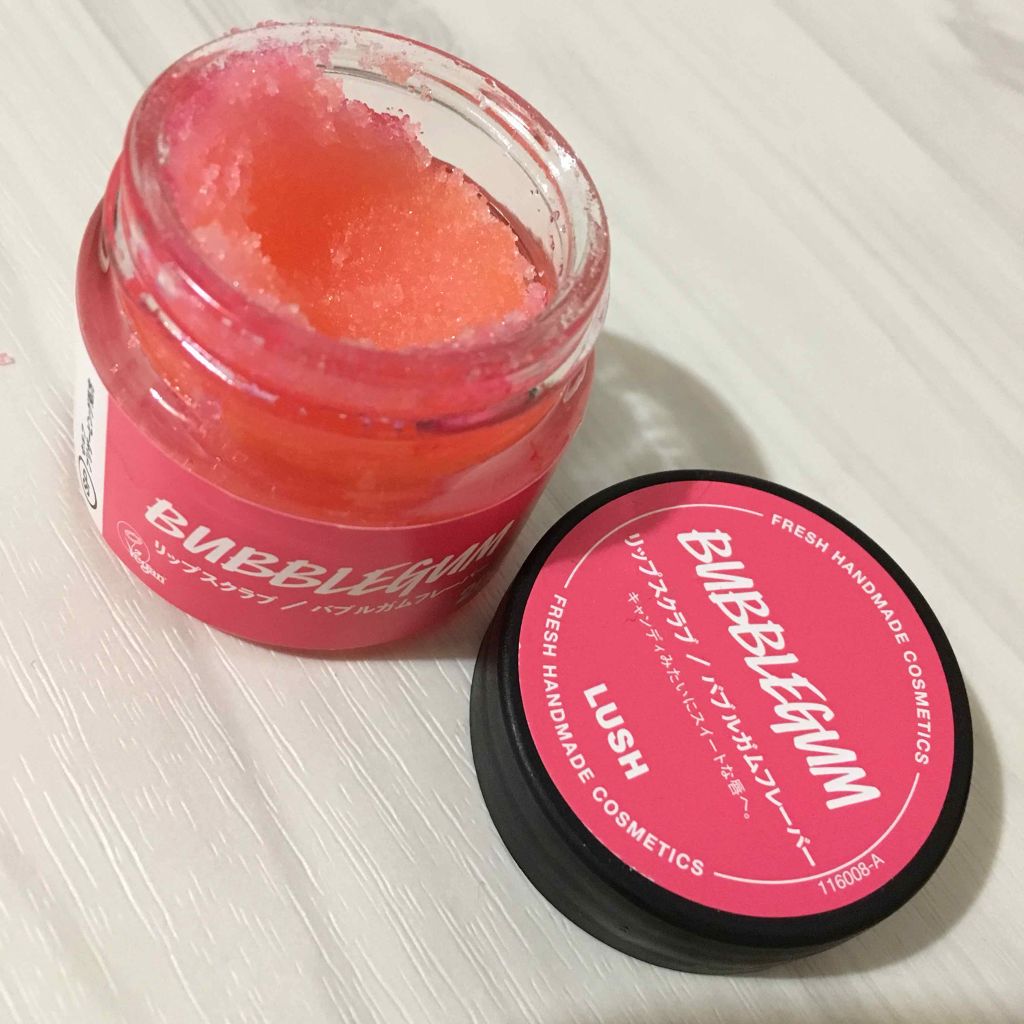 バブルガムフレーバー リップスクラブ/ラッシュ/リップスクラブを使ったクチコミ(2枚目)