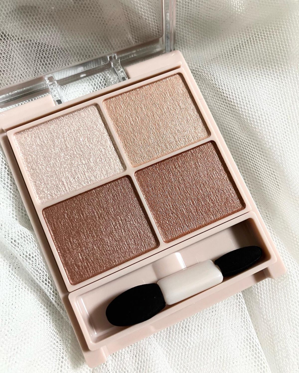 シルキースフレアイズ(マットタイプ)/キャンメイク/アイシャドウパレットを使ったクチコミ(3枚目)