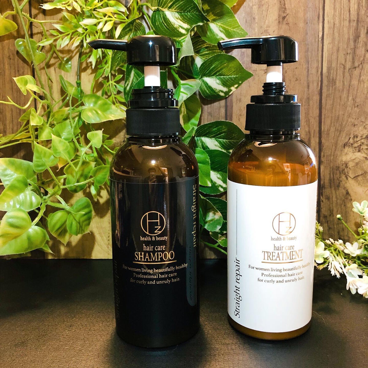 ストレートリペアシャンプー／トリートメント/Hz(ハーズ)/市販シャンプーを使ったクチコミ（1枚目）