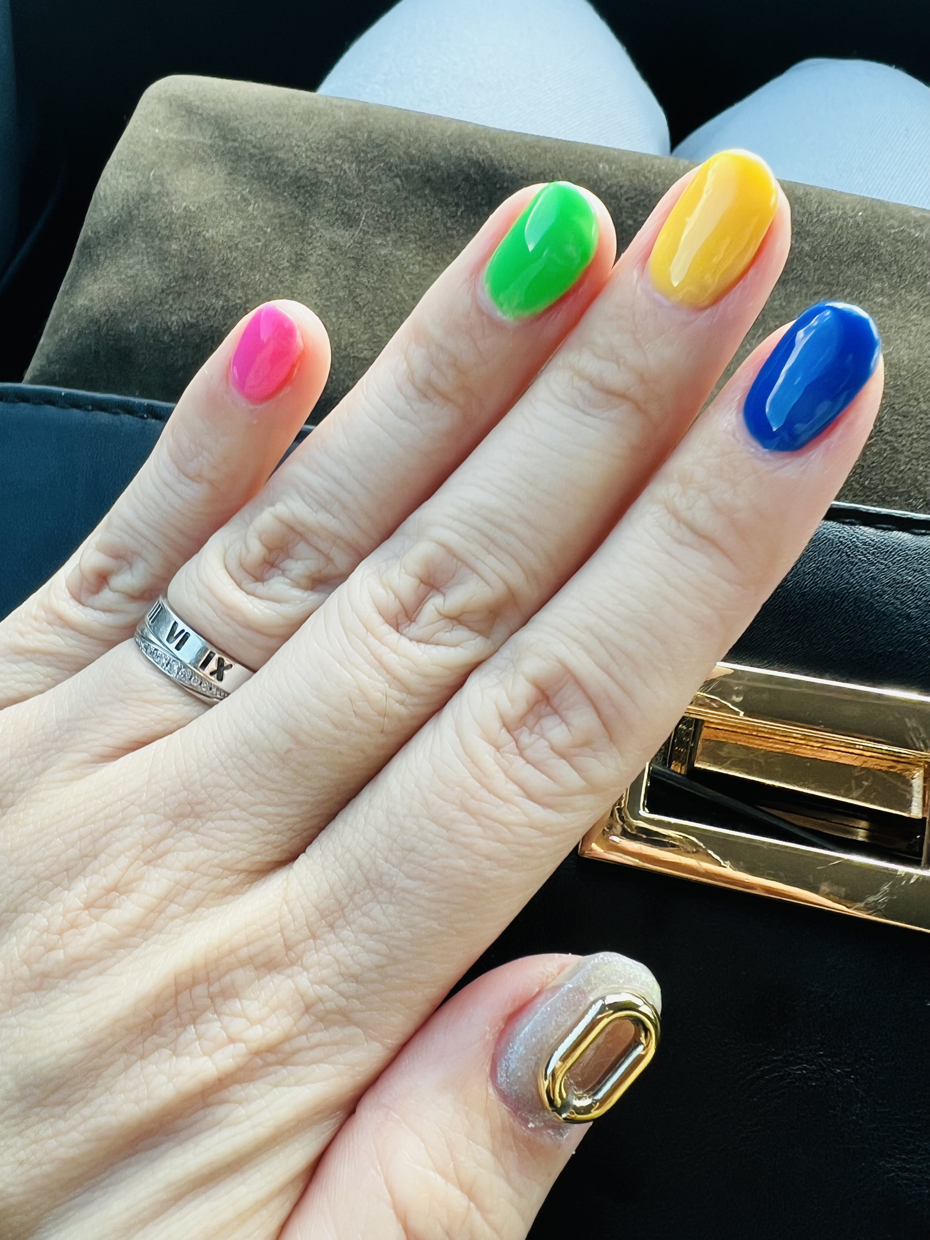 ジェルネイル（ライト対応）/セリア/ジェルネイルを使ったクチコミ（3枚目）